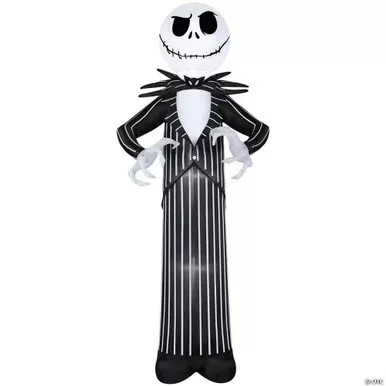 10 Ft. Airblown Inflatable The Nightmare Before Christmas Jack Skellington Outdoor Yard Decoration
