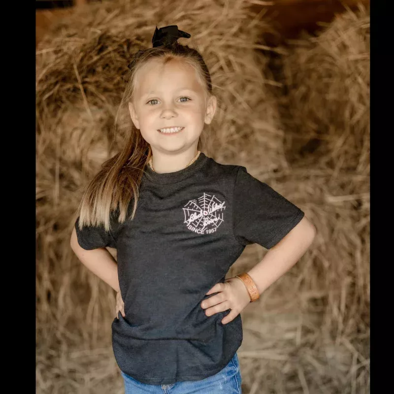 #803 Black Widow Kids Shirts Black
