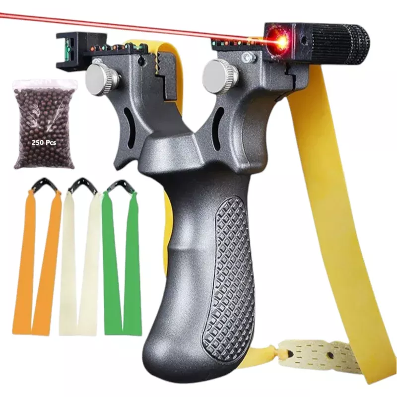 98K Grey Resin Strong Fiber Slingshot
