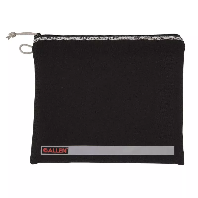 Allen Pistol Pouch 9″ x 11″ Lockable Zipper Black