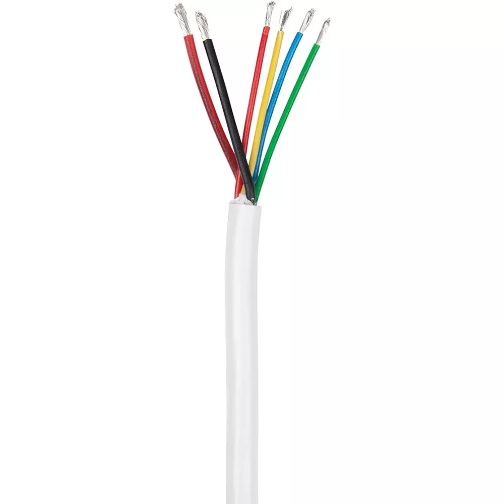 Ancor RGB + Speaker Cable – 18/4 +16/2 Round Jacket – 250′ Spool Lengt