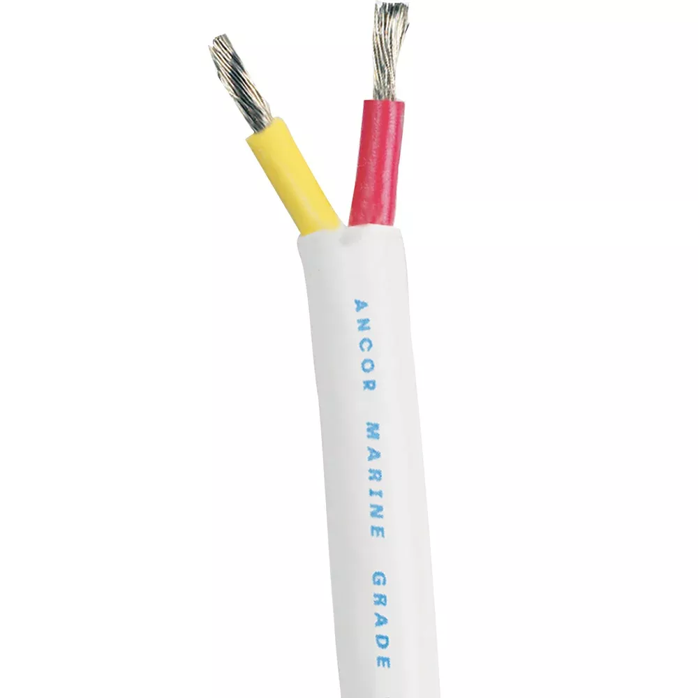 Ancor Safety Duplex Round 12/2 Red-Yellow – Sold By The Foot [1263-FT]