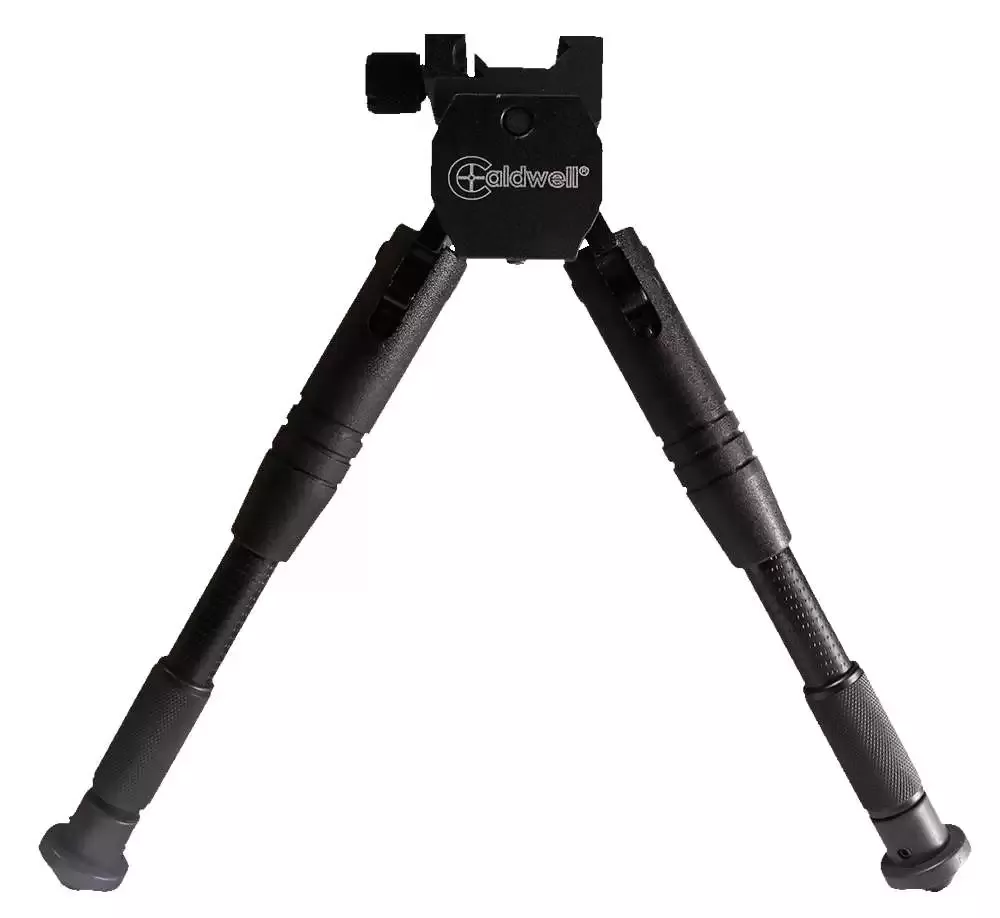 Caldwell 531123 AR Bipod Prone Matte Black 7.50-10″ Aluminum compatible with Picatinny
