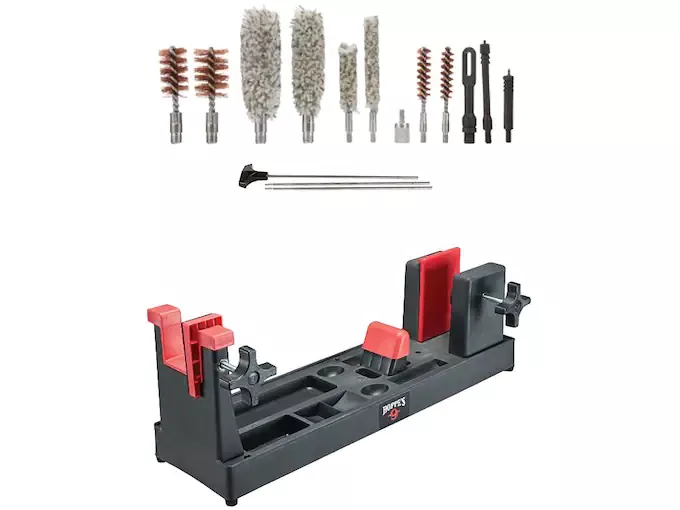 Hoppe’s Gun Vise with Long Gun Dry Cleaning Kit