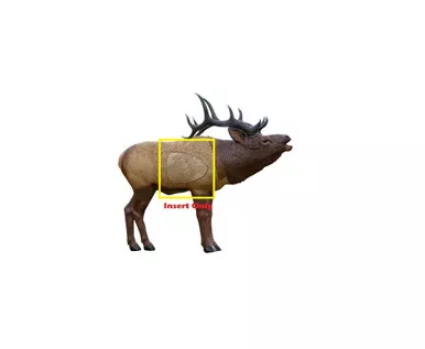 (INSERT ONLY) Rinehart Woodland Elk Insert ONLY