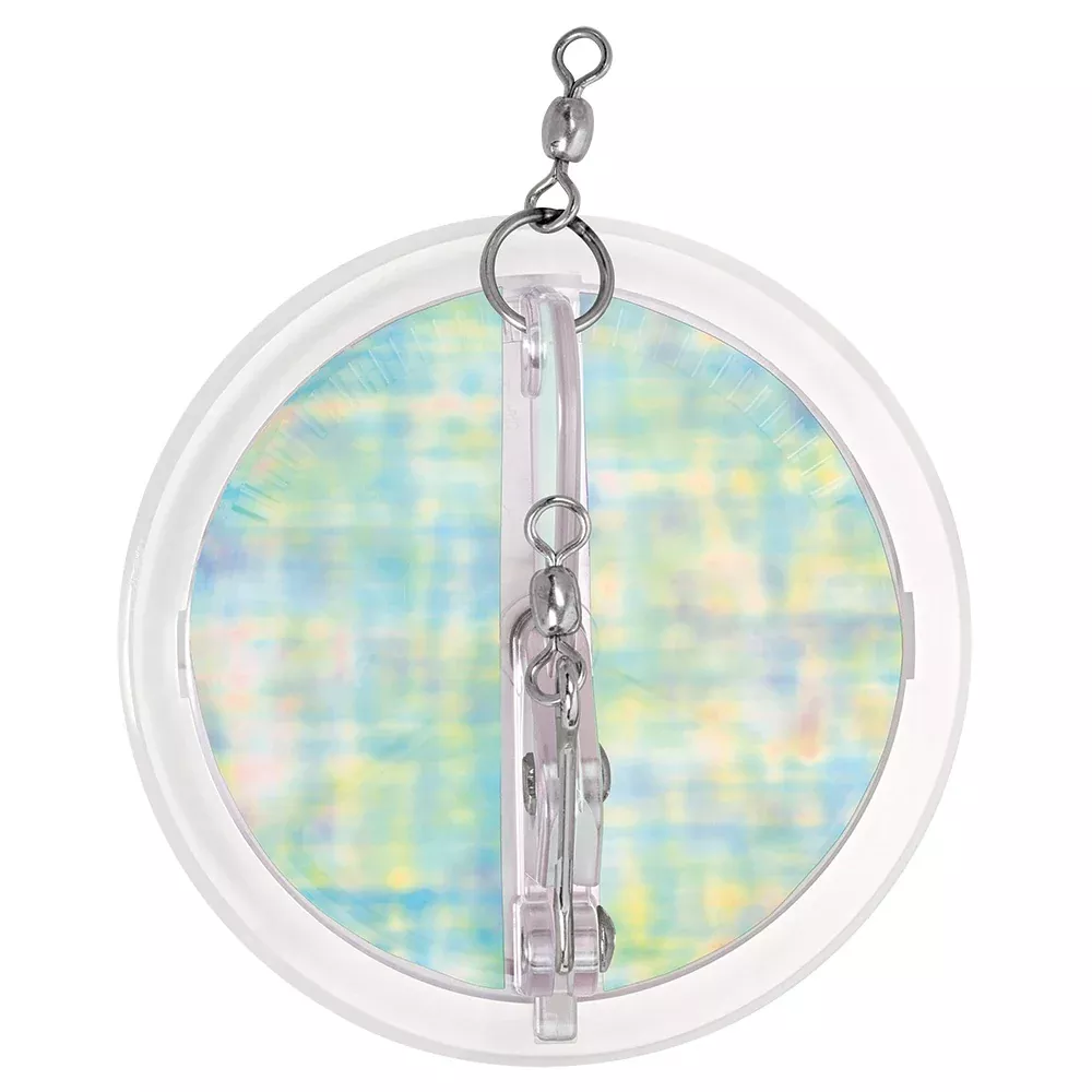 Luhr-Jensen 2-1/4″ Dipsy Diver – Clear/Clear Bottom Moon Jelly [5560-0
