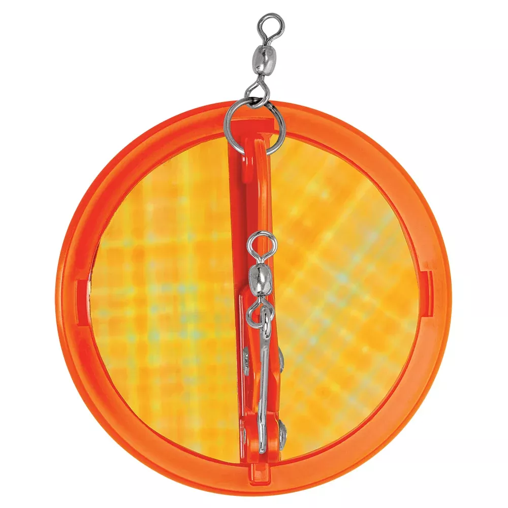 Luhr-Jensen 4-1/8″ Dipsy Diver – Fire/Silver Bottom Moon Jelly [5560-0
