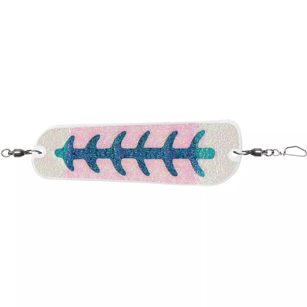 Luhr-Jensen Money Roll Flasher – 11″ – Pearl Blue Skeleton [5860-011-1