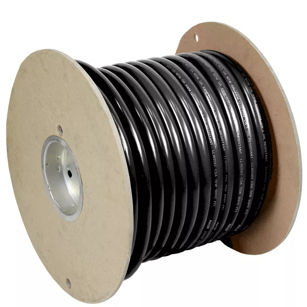 Pacer Black 2 AWG Battery Cable 100 WUL2BK100