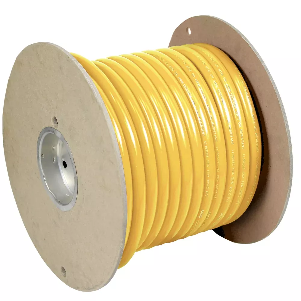 Pacer Yellow 2 AWG Battery Cable 100 WUL2YL100