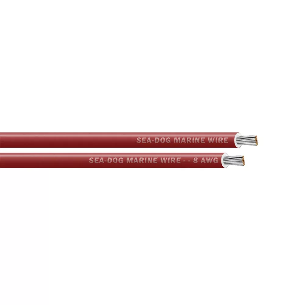 SeaDog 8 AWG Red Primary Wire 100 8008022