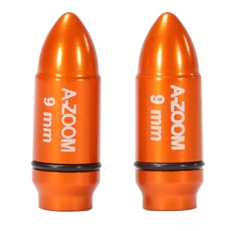 A-Zoom Striker Caps 9mm Luger Aluminum 2 Pack